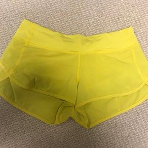 lulu lemon speed shorts